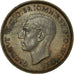 Coin, Great Britain, George VI, Farthing, 1938, EF(40-45), Bronze, KM:843
