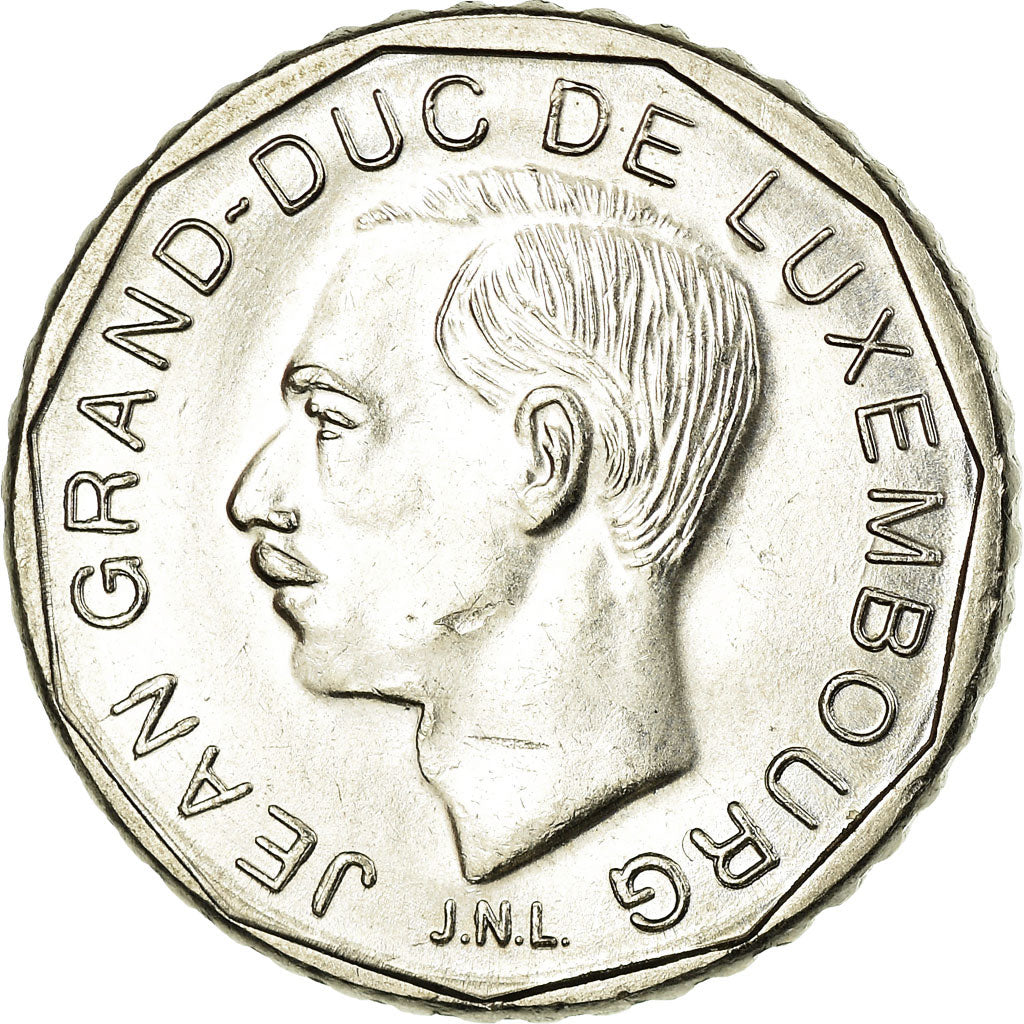 Coin, Luxembourg, Jean, 50 Francs, 1987, MS(63), Nickel, KM:62