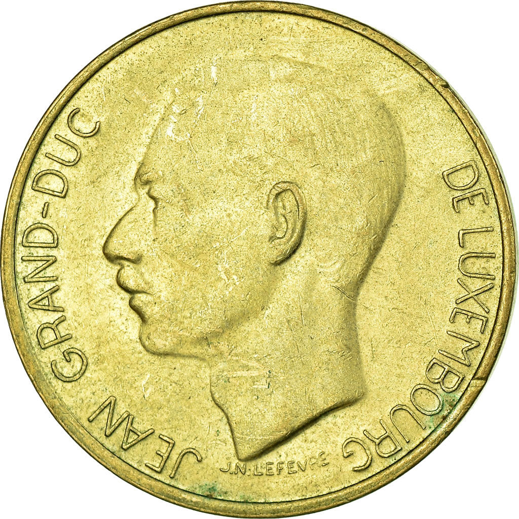 Moneda, Luxemburgo, Jean, 5 Francs, 1986, EBC, Aluminio - bronce, KM:60.1