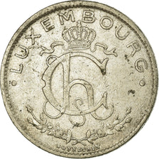 Coin, Luxembourg, Charlotte, Franc, 1924, VF(30-35), Nickel, KM:35