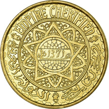 Coin, Morocco, Mohammed V, 50 Francs, 1951/AH1371, Paris, EF(40-45)