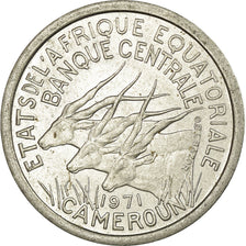 Monnaie, États de l'Afrique équatoriale, Franc, 1971, Paris, SUP, Aluminium