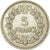 Moneda, Francia, Lavrillier, 5 Francs, 1935, Paris, MBC+, Níquel, KM:888