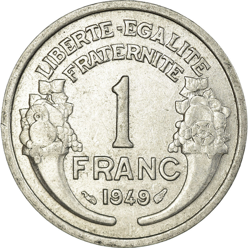 Monnaie, France, Morlon, Franc, 1949, Paris, SUP+, Aluminium, Gadoury:473b
