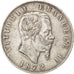 Coin, Italy, 5 Lire, 1872, Milan, VF(30-35), Silver, KM:8.3