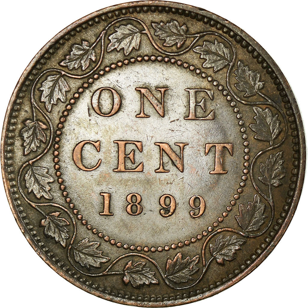Coin, Canada, Victoria, Cent, 1899, Royal Canadian Mint, Ottawa, AU(55-58)
