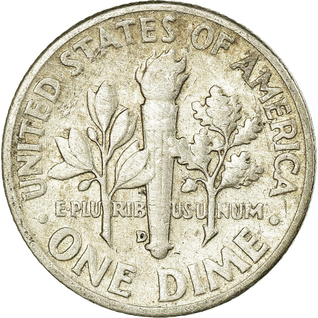 Coin, United States, Roosevelt Dime, Dime, 1957, U.S. Mint, Denver, EF(40-45)