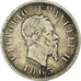 Coin, Italy, Vittorio Emanuele II, 50 Centesimi, 1863, Naples, VF(20-25)