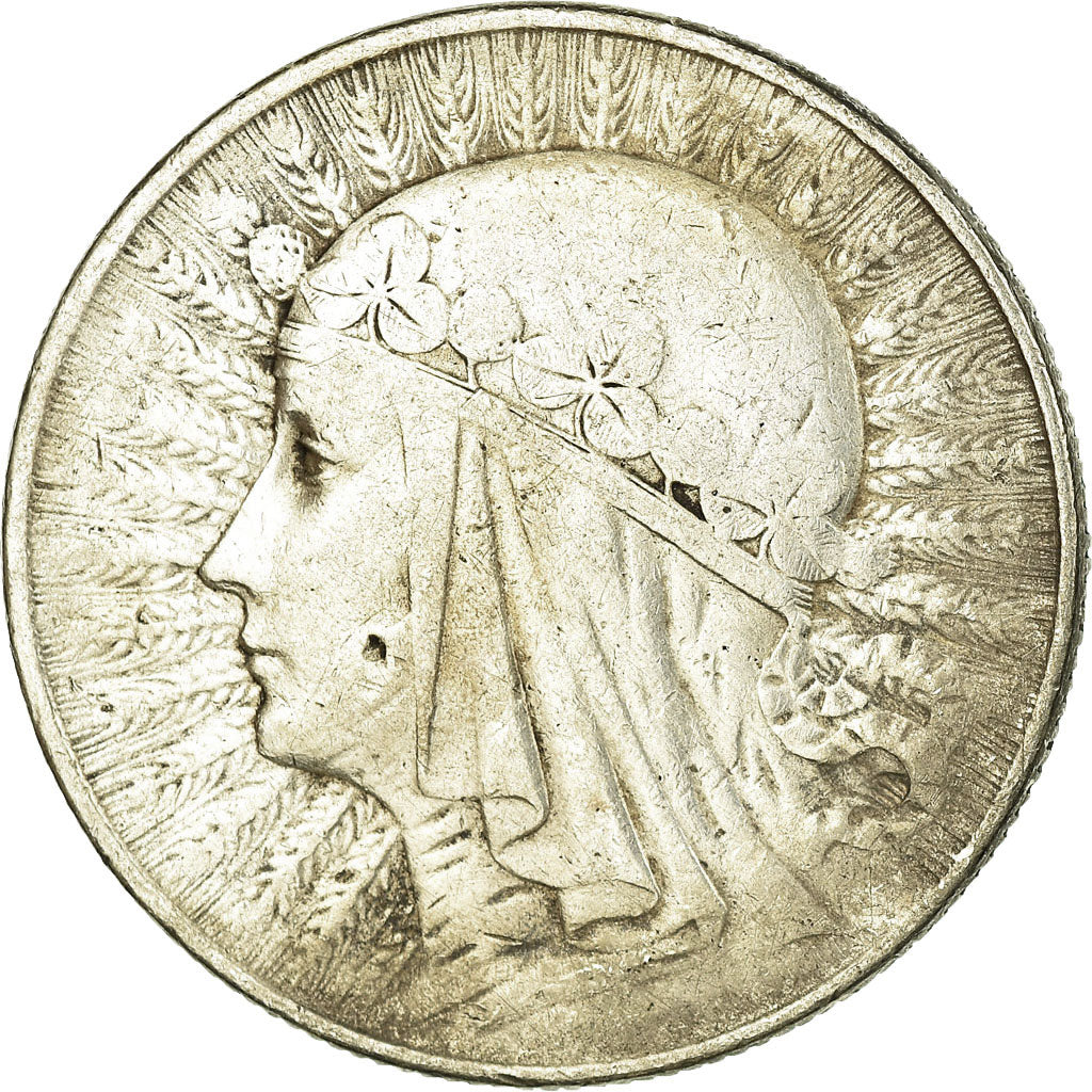 Monnaie, Pologne, 5 Zlotych, 1933, Warsaw, TB+, Argent, KM:21