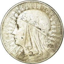 Monnaie, Pologne, 5 Zlotych, 1933, Warsaw, TB+, Argent, KM:21