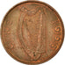 Moeda, REPÚBLICA DA IRLANDA, Penny, 1993, EF(40-45), Aço Cromado a Cobre