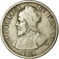 Coin, Panama, 2-1/2 Centesimos, 1929, VF(30-35), Copper-nickel, KM:8