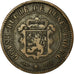 Coin, Luxembourg, William III, 5 Centimes, 1870, Utrecht, VF(30-35), Bronze