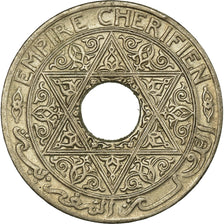 Coin, Morocco, Yusuf, 25 Centimes, undated (1921), bi-Bariz, Paris, EF(40-45)