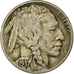 Coin, United States, Buffalo Nickel, 5 Cents, 1937, U.S. Mint, Denver
