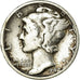 Coin, United States, Mercury Dime, Dime, 1942, U.S. Mint, Philadelphia
