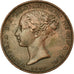 Coin, Jersey, Victoria, 1/26 Shilling, 1844, EF(40-45), Copper, KM:2