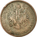 Coin, Austria, Franz Joseph I, 4 Kreuzer, 1861, EF(40-45), Copper, KM:2194