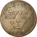 Coin, Sweden, Ulrika Eleonora, Ore, K.M., 1719, VF(30-35), Copper, KM:364.1