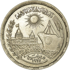 Coin, Egypt, 10 Piastres, 1976/AH1396, AU(55-58), Copper-nickel, KM:452