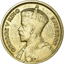 Coin, New Zealand, George V, 6 Pence, 1935, VF(30-35), Silver, KM:2
