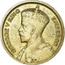 Coin, New Zealand, George V, 6 Pence, 1935, VF(30-35), Silver, KM:2