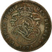 Moneta, Belgia, Leopold II, 2 Centimes, 1875, EF(40-45), Miedź, KM:35.1
