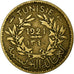 Coin, Tunisia, Anonymous, 50 Centimes, 1921/AH1340, Paris, VF(30-35)