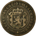 Coin, Luxembourg, William III, 5 Centimes, 1854, Utrecht, VF(30-35), Bronze