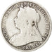 GREAT BRITAIN, Florin, Two Shillings, 1901, KM #781, VF(20-25), Silver, 28.3,...