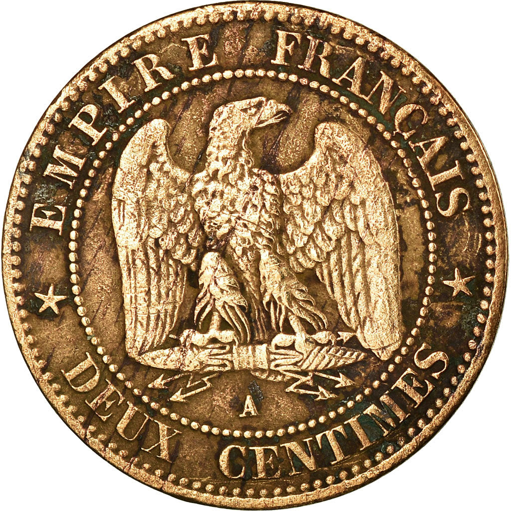 Münze, Frankreich, Napoleon III, Napoléon III, 2 Centimes, 1857, Paris, S