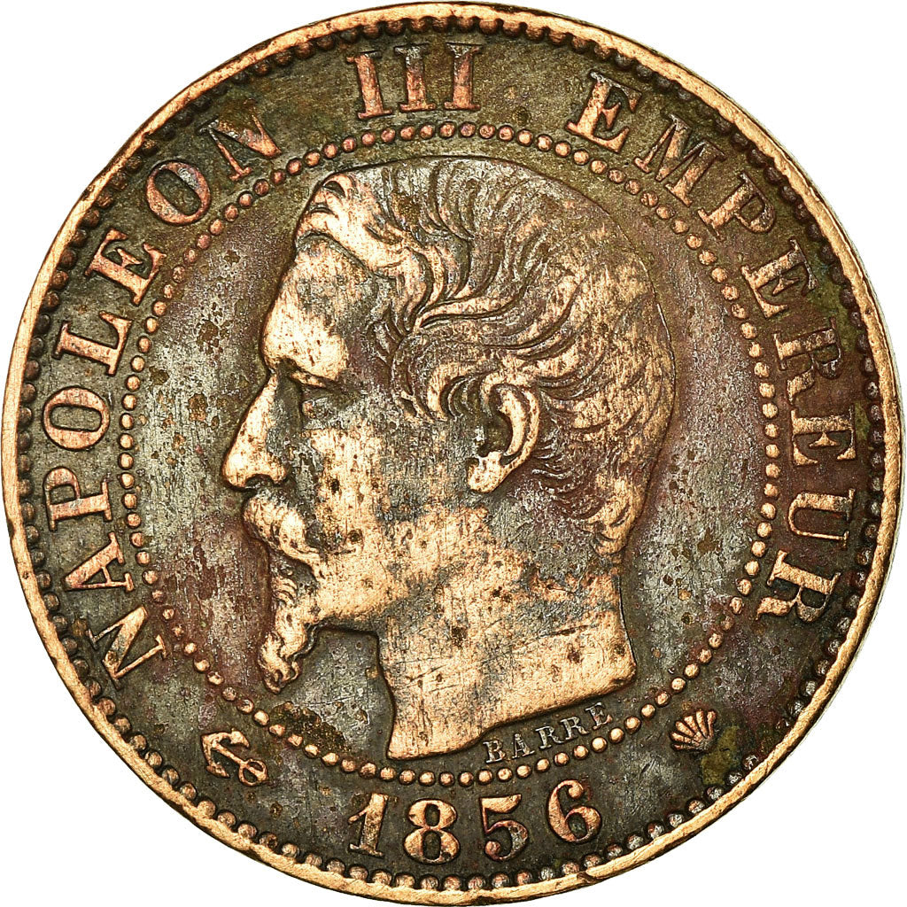 Coin, France, Napoleon III, Napoléon III, 5 Centimes, 1856, Marseille