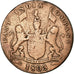 Moneta, INDIE BRYTYJSKIE, MADRAS PRESIDENCY, 20 Cash, 1803, Soho Mint