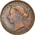Coin, Jersey, Victoria, 1/12 Shilling, 1877, EF(40-45), Bronze, KM:8