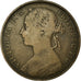 Coin, Great Britain, Victoria, Penny, 1882, VF(20-25), Bronze, KM:755