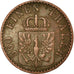 Coin, German States, PRUSSIA, Wilhelm I, Pfennig, 1864, EF(40-45), Copper