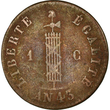 Coin, Haiti, Centime, 1846, F(12-15), Copper, KM:24