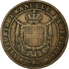 Monnaie, États italiens, TUSCANY, Provisional Government, 5 Centesimi, 1859