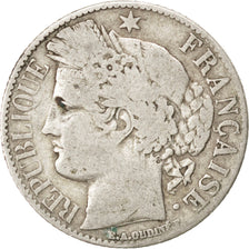 Francia, Cérès, Franc, 1887, Paris, FDC, Argento, KM:822.1, Gadoury:465a