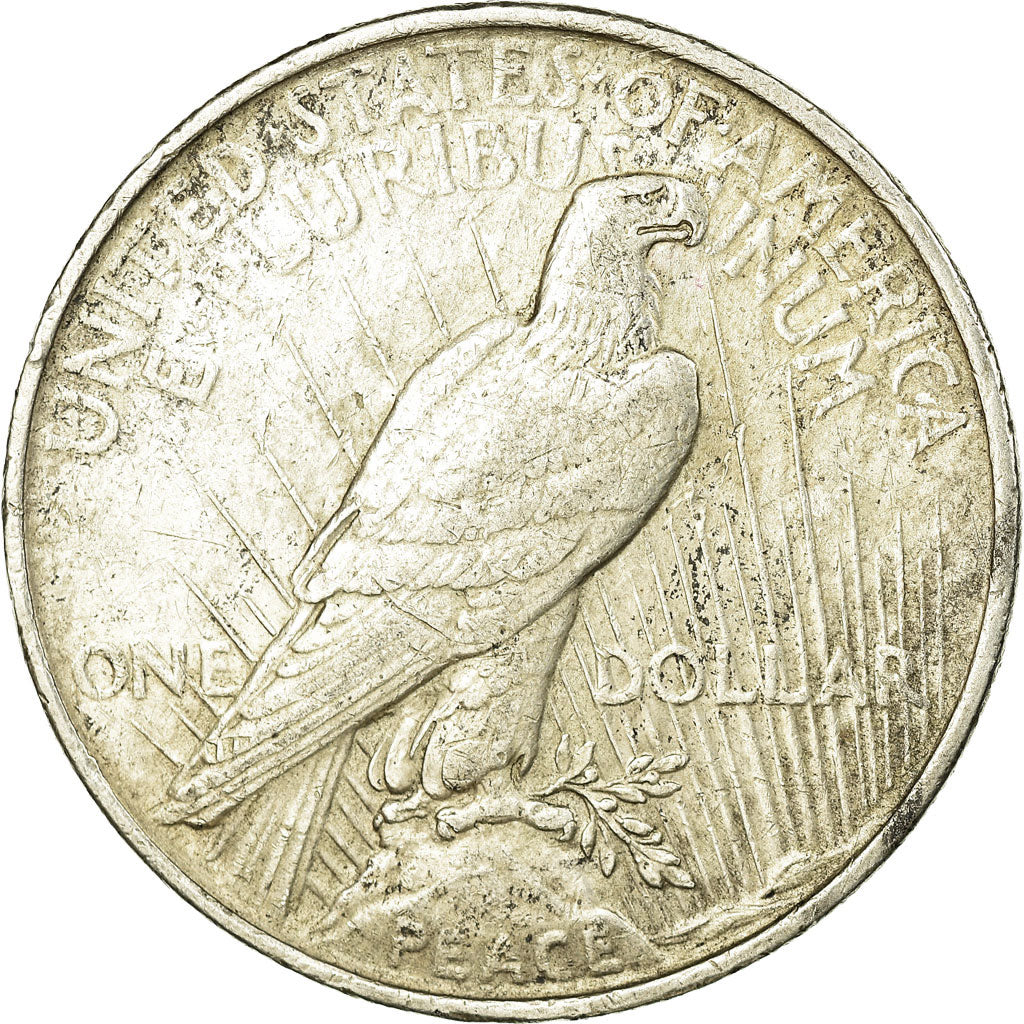 Coin, United States, Peace Dollar, Dollar, 1923, U.S. Mint, Philadelphia