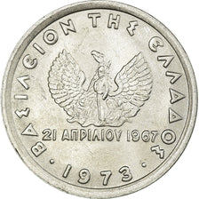 Monnaie, Grèce, 10 Lepta, 1973, SUP+, Aluminium, KM:103