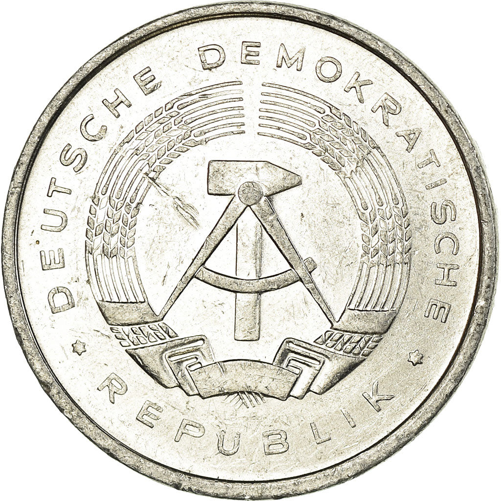 Münze, GERMAN-DEMOCRATIC REPUBLIC, 5 Pfennig, 1988, Berlin, VZ, Aluminium