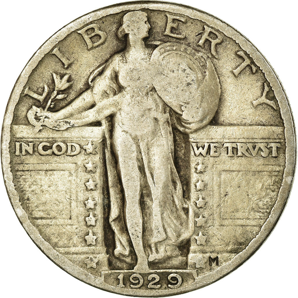Moneda, Estados Unidos, Standing Liberty Quarter, Quarter, 1929, U.S. Mint