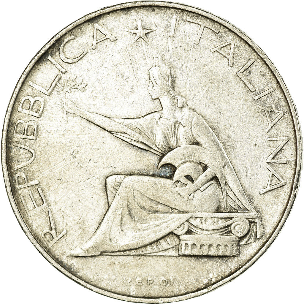 Coin, Italy, 500 Lire, 1961, Rome, EF(40-45), Silver, KM:99