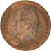 FRANCE, Napoléon III, 2 Centimes, 1861, Paris, KM #796.4, VF(30-35), Bronze, G..