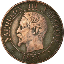 Munten, Frankrijk, Napoleon III, Napoléon III, 2 Centimes, 1856, Rouen, FR+