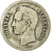Coin, Venezuela, Gram 10, 2 Bolivares, 1922, VF(20-25), Silver, KM:23