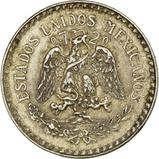 Coin, Mexico, Peso, 1945, Mexico City, VF(30-35), Silver, KM:455