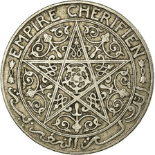 Moneda, Marruecos, Yusuf, Franc, undated (1921), bi-Bariz, Paris, MBC, Níquel
