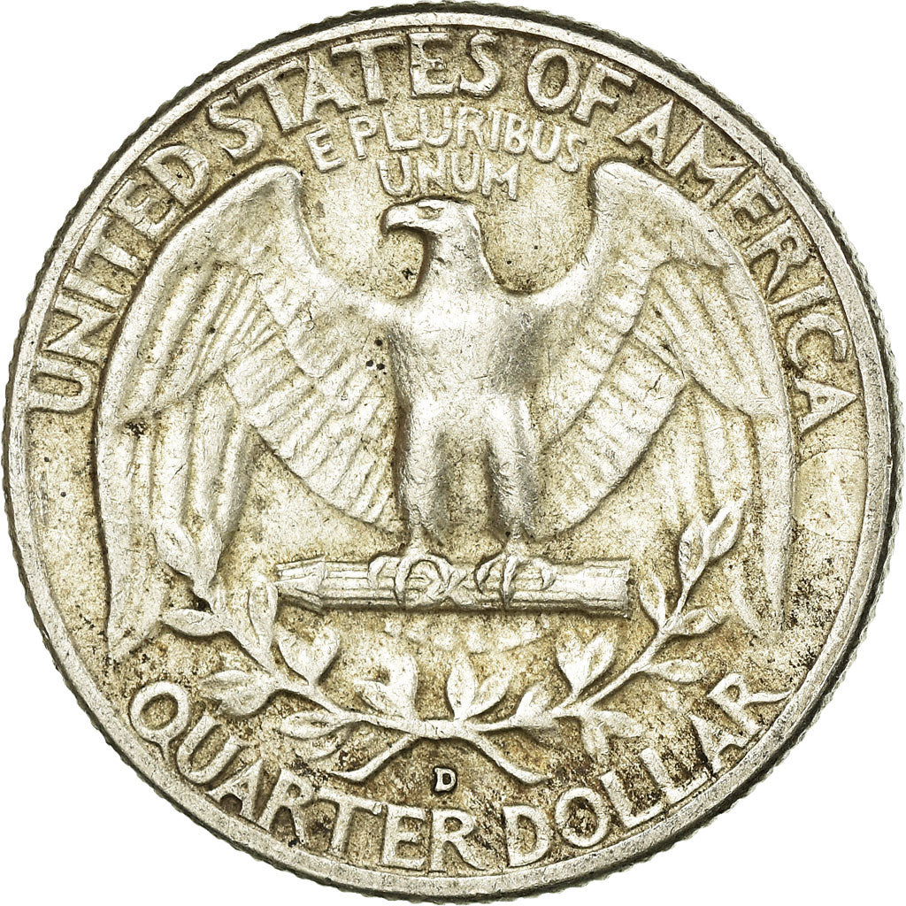Coin, United States, Washington Quarter, Quarter, 1961, U.S. Mint, Denver